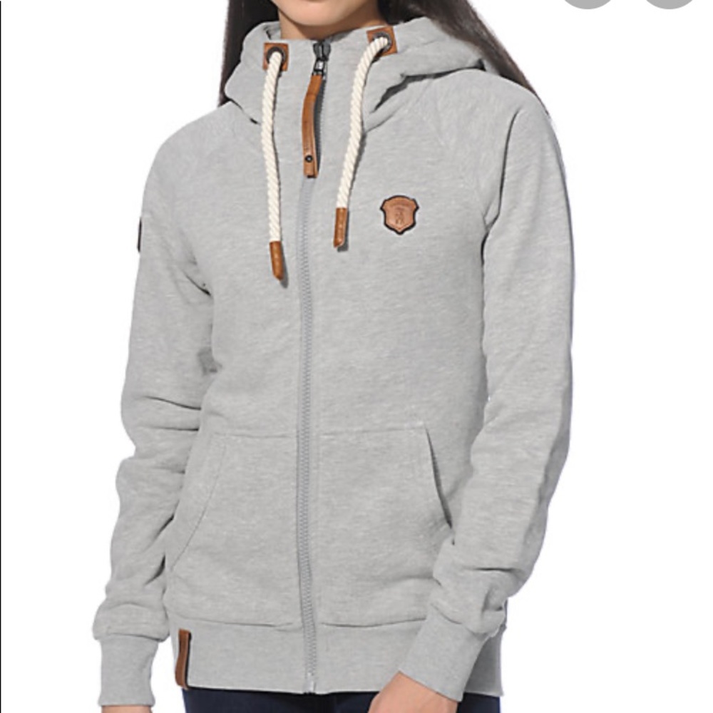 Grey Naketano Hoodie